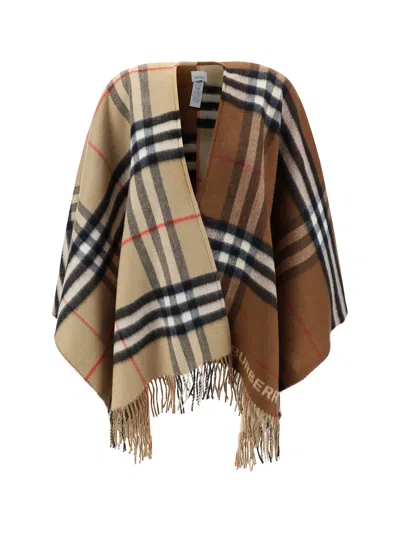 Burberry Women Cape In Brown