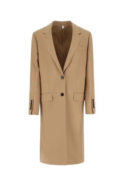 Burberry Women Cappotto In Brown