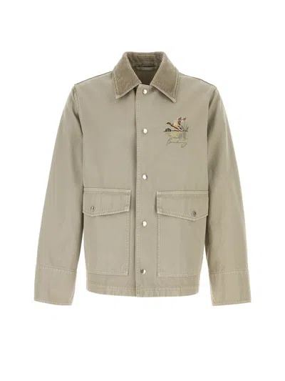 BURBERRY WOMEN'S CAPPUCCINO COTTON JACKET