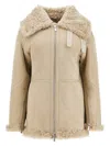 Burberry Shearling-lined Leather Jacket