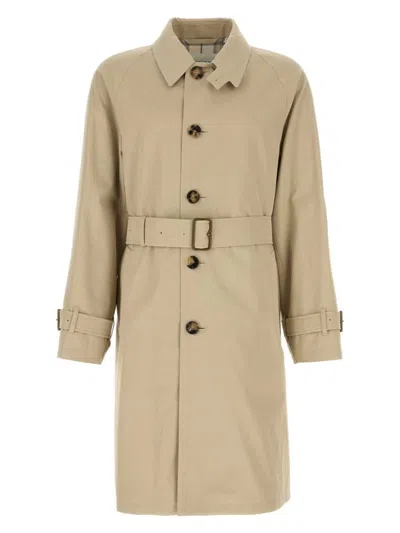 BURBERRY WOMEN'S CAPUCCINO GABARDINE TRENCH COAT