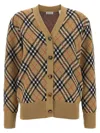 Burberry Women Cardigan  Check In Brown