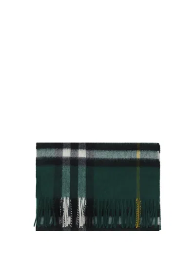 Burberry Cashmere Scarf In Green