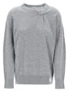 Burberry Oversized Cashmere In Grey