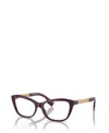 Burberry Women's Cat Eye Eyeglasses, Be2392 In Burgundy