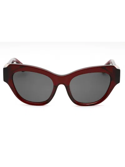 Burberry Women's Cat Eye Mini Sunglasses In Burgundy