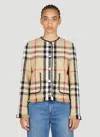 Burberry Jacket  Woman In Cream