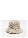 Burberry Embroidered Canvas Bucket Hat In Beige