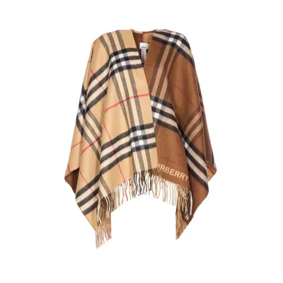 BURBERRY BURBERRY WOMEN CHECK CAPE