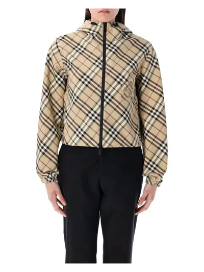 BURBERRY WOMEN'S CHECK JACKET