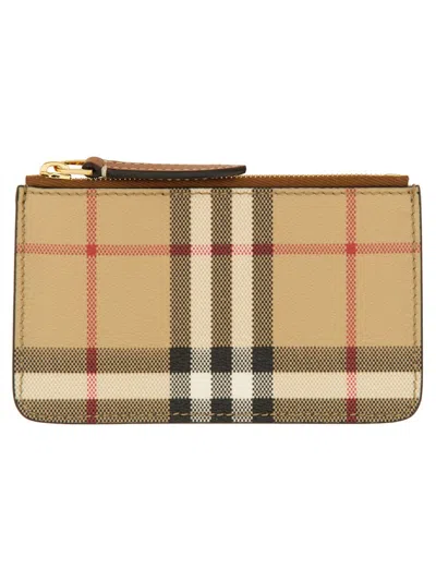 Burberry Women Check Purse In Multi