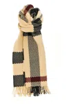 Burberry Check Scarf In Multicolor