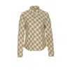 Burberry Women's Checked Oversized Shirt