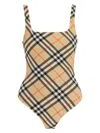 Burberry Check-pattern Swimsuit