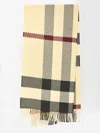 Burberry Check Wool Scarf