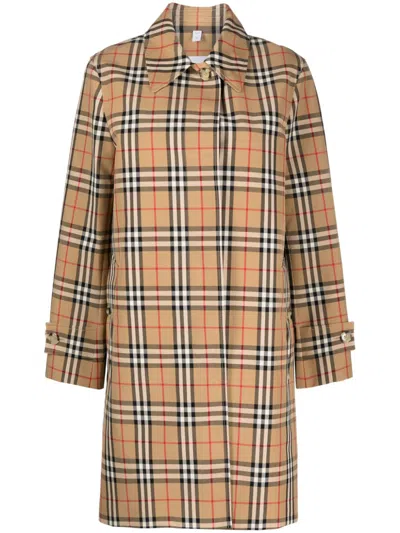 BURBERRY BURBERRY WOMEN'S CHECKED JACKET