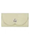 Burberry Chess Long Wallet In Beige
