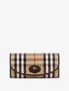 Burberry Canvas Shoulder Bag In Multi