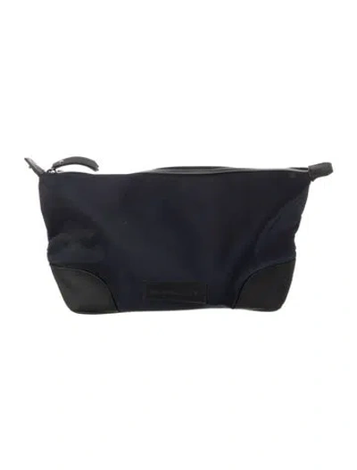 Pre-owned Burberry Women's Cosmetic Bag In Blue