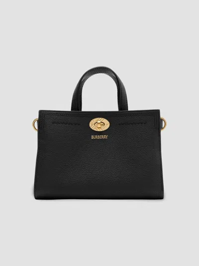 Burberry Women's Cotswolds Leather Tote Bag In Black