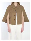 Burberry Water-repellent Button-up Cape