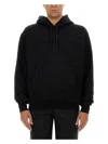 Burberry Black Cotton Blend Sweatshirt