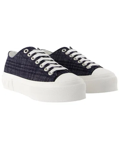 BURBERRY BURBERRY WOMEN'S COTTON JACK L LOW SNEAKER (AUTHENTIC PRE-LOVED)