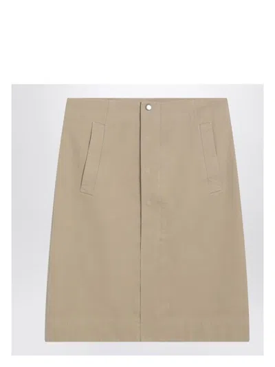 BURBERRY WOMEN'S COTTON SKIRT