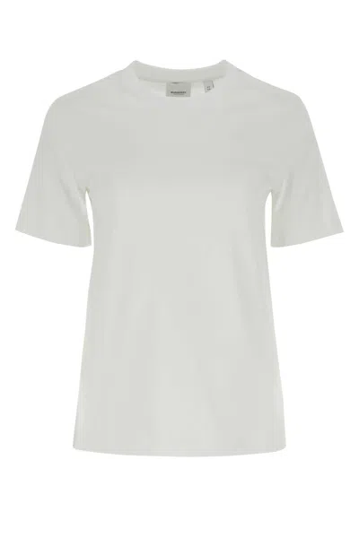 Burberry Cotton T-shirt In White