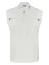 Burberry High Neck Cotton Vest