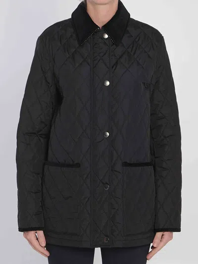 Burberry Women Country-style Quilted Jacket