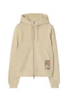 Burberry Drawstring Hood Jersey Texture Hoodie