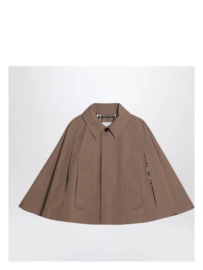 BURBERRY WOMEN'S CROPPED CAPE