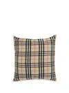 Burberry Women Cushion Crafted From A Luxurious Blend Of Wool And Cashmere Features The Iconic Burbe In Multi