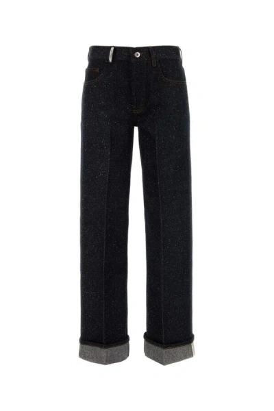 BURBERRY BURBERRY WOMEN DARK BLUE DENIM JEANS