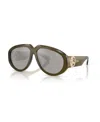Burberry Woman Sunglass Be4479u In Green