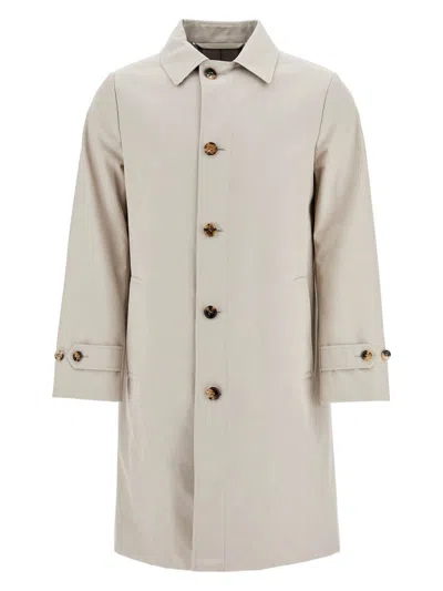 BURBERRY WOMEN'S DOVE POLYESTER BLEND TRENCH COAT