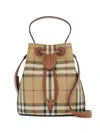 Burberry Mini Drawstring Bucket Handbag