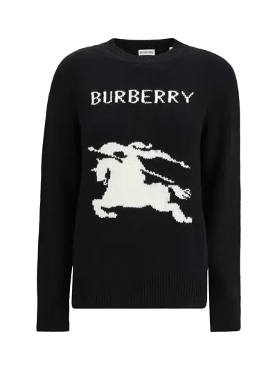 BURBERRY BURBERRY WOMEN EKD KNIT CREWNECK