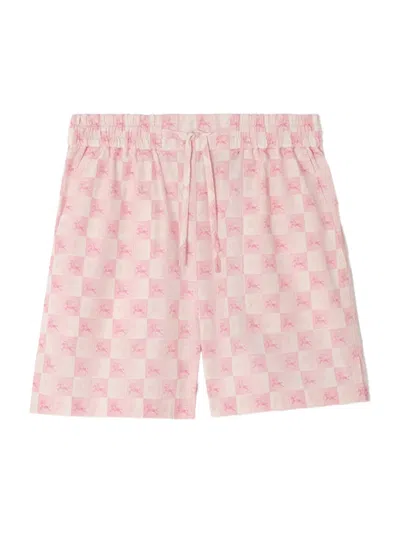 Burberry Women Ekd Shorts Peony Pink