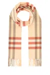 Burberry Women Embroidered Cashmere Scarf In Multicolor