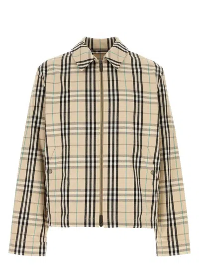 BURBERRY WOMEN'S EMBROIDERED COTTON JACKET