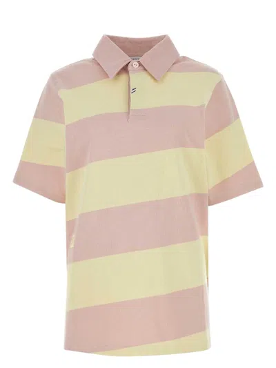 BURBERRY WOMEN'S EMBROIDERED COTTON POLO SHIRT