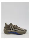 Burberry Embroidered Fabric Neptune Slip Ons
