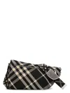 Burberry Embroidered Fabric Shield Crossbody Bag