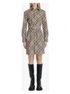 Burberry Women's Embroidered Jersey Shirt Dress