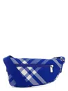 Burberry Embroidered Nylon Shield Crossbody Bag