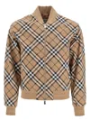Burberry Embroidered Polyester Blend Bomber Jacket