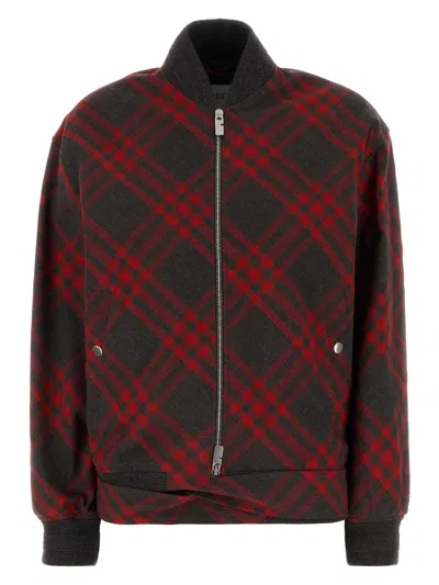 Burberry Embroidered Polyester Blend Bomber Jacket In Multi