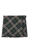 Burberry Embroidered Polyester Blend Mini Skirt
